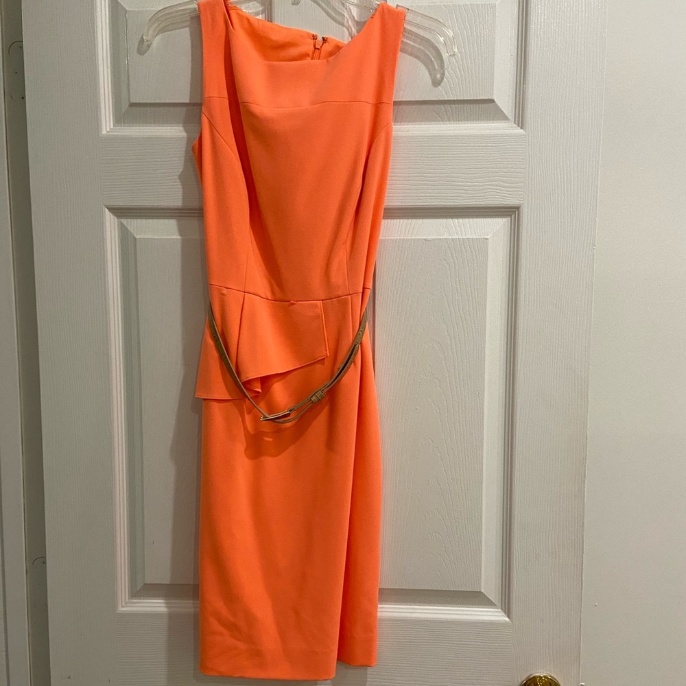 Antonio melani neon orange dress